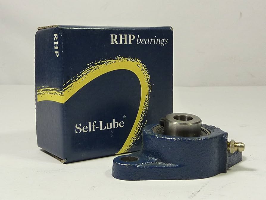 MSFT35  RHP Heavy duty 2 bolt cast iron flange self-lube housed unit - Metric Thumbnail